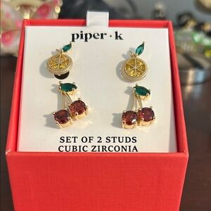 Piper K earring set